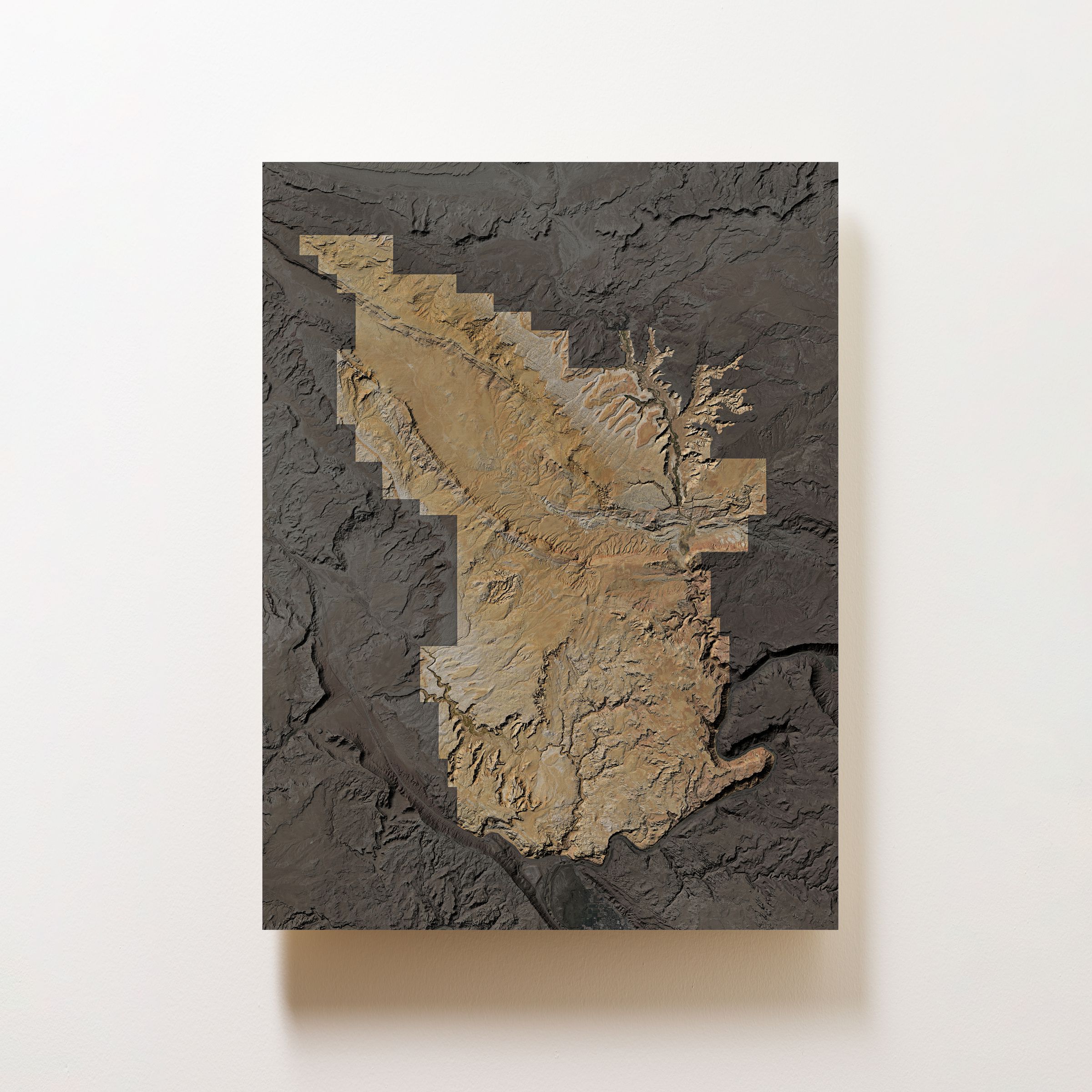 Arches National Park Map Art 
