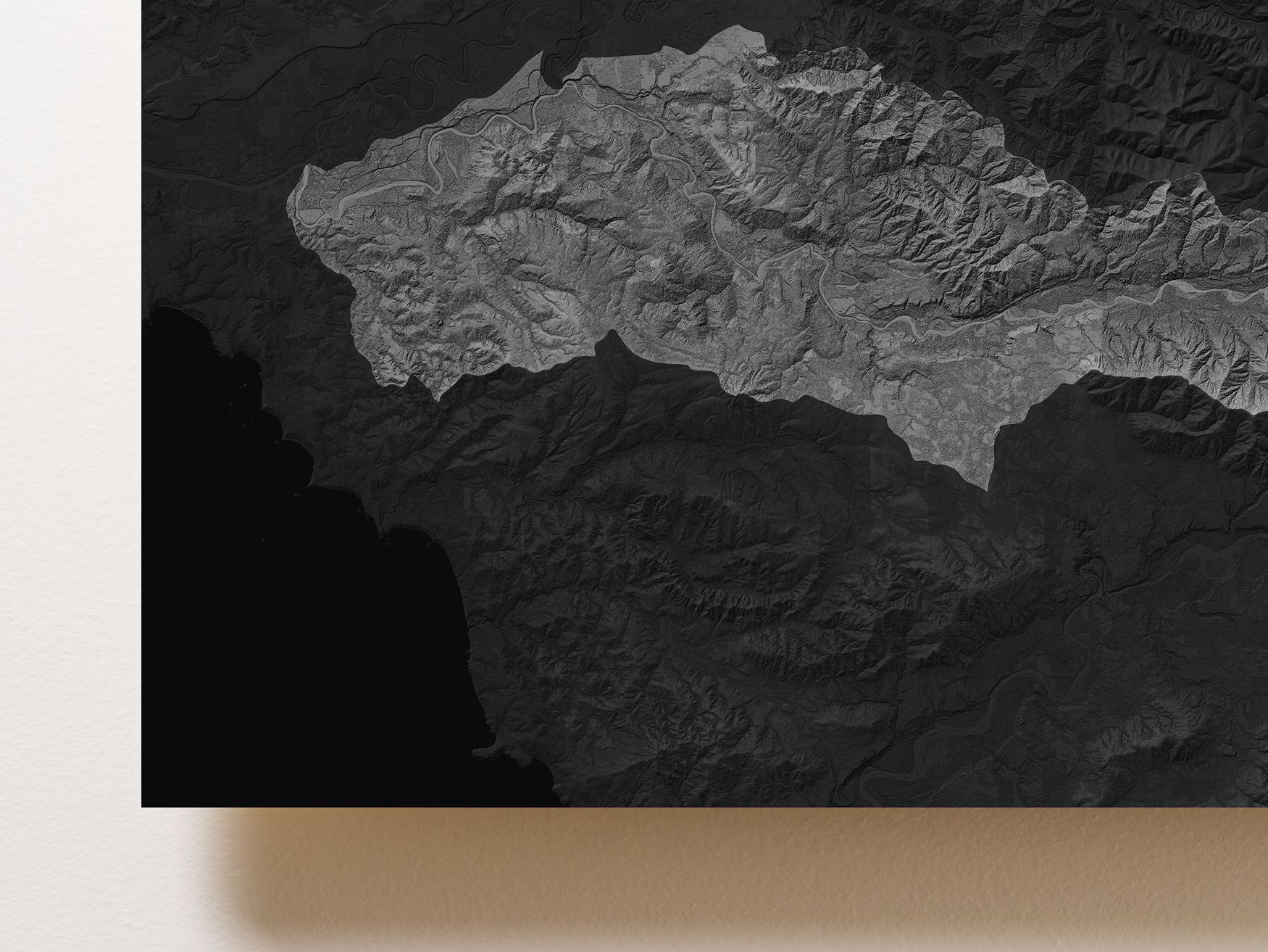 Bogachiel River Rainforest Corner Map