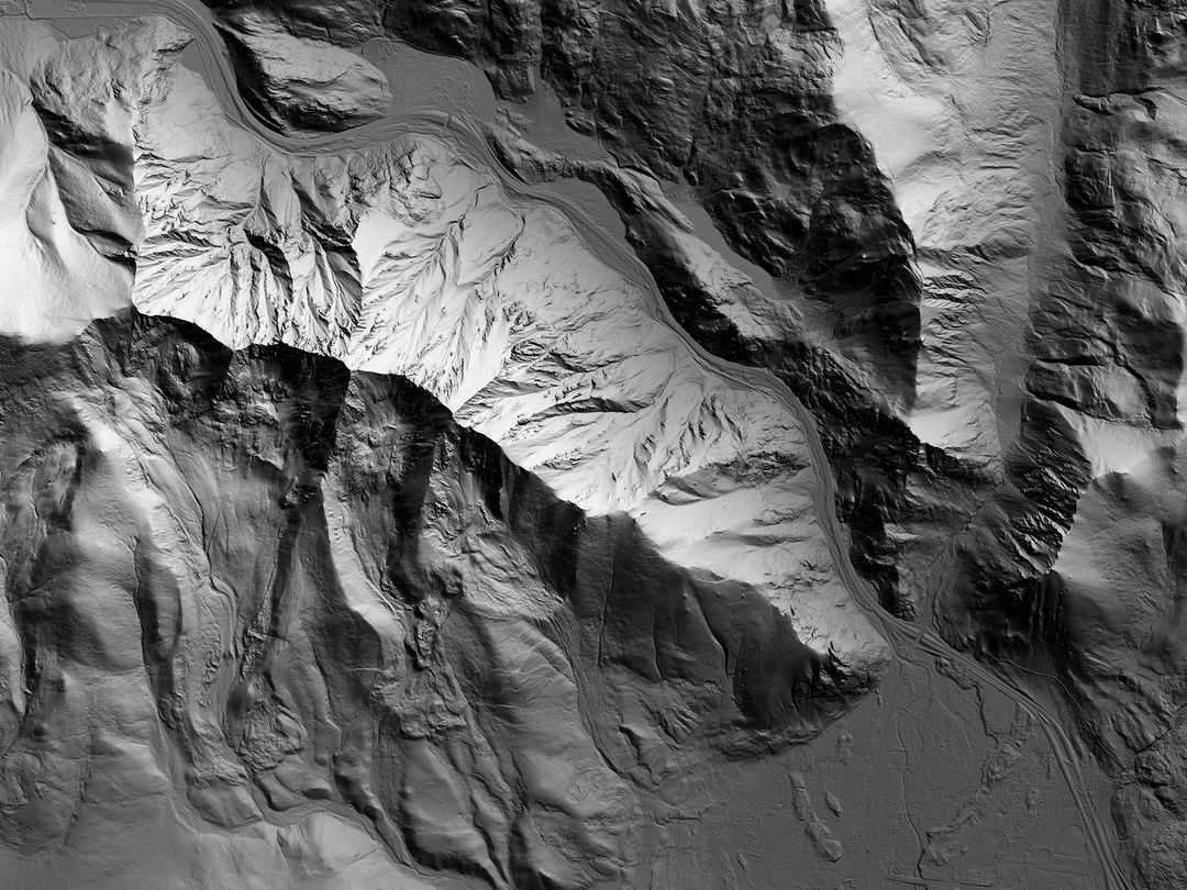 Artistic Representation: Breckenridge Map