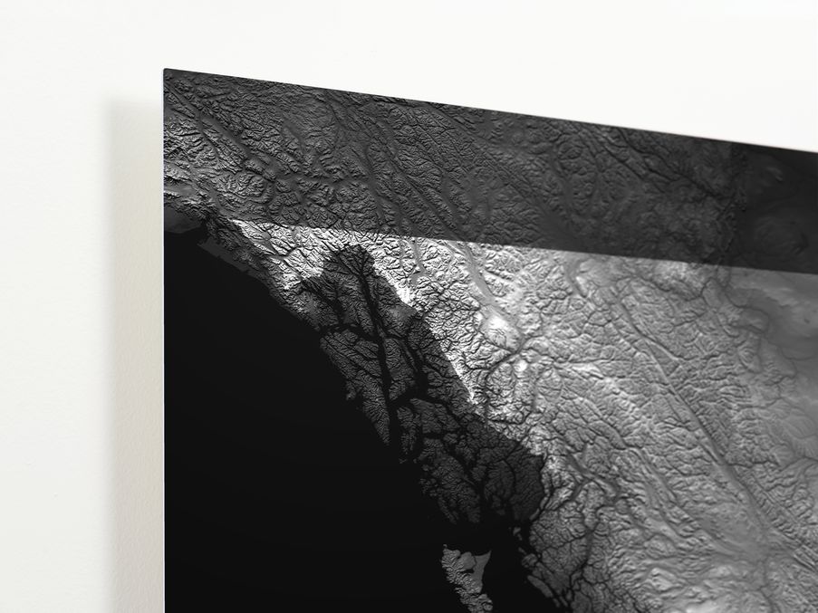 British Columbia Map Art