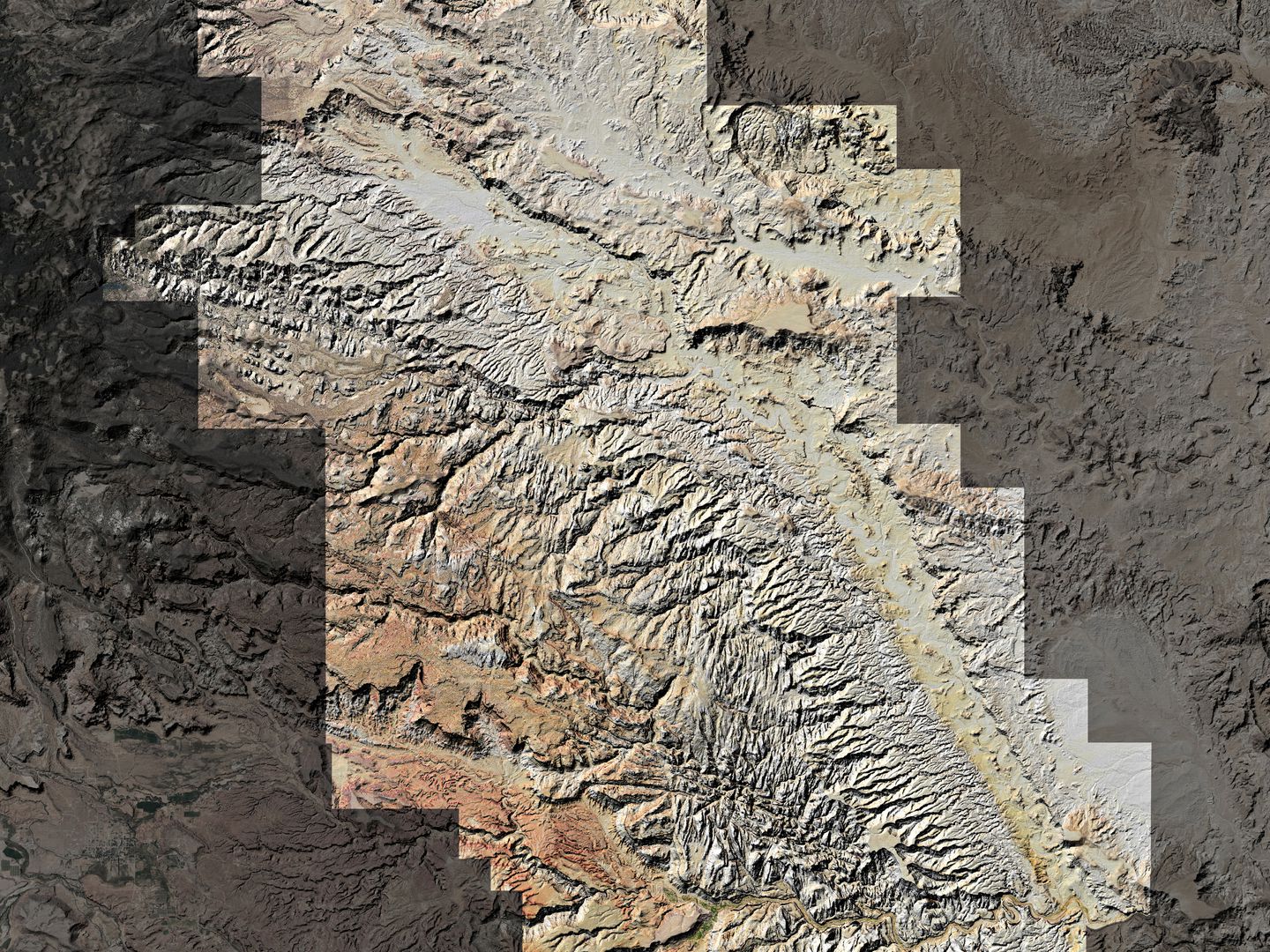 Capitol Reef National Park Map Art