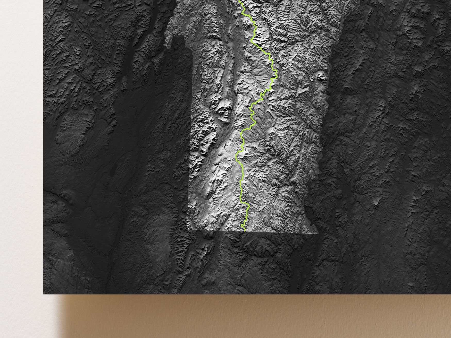 Catamount Trail Corner Map