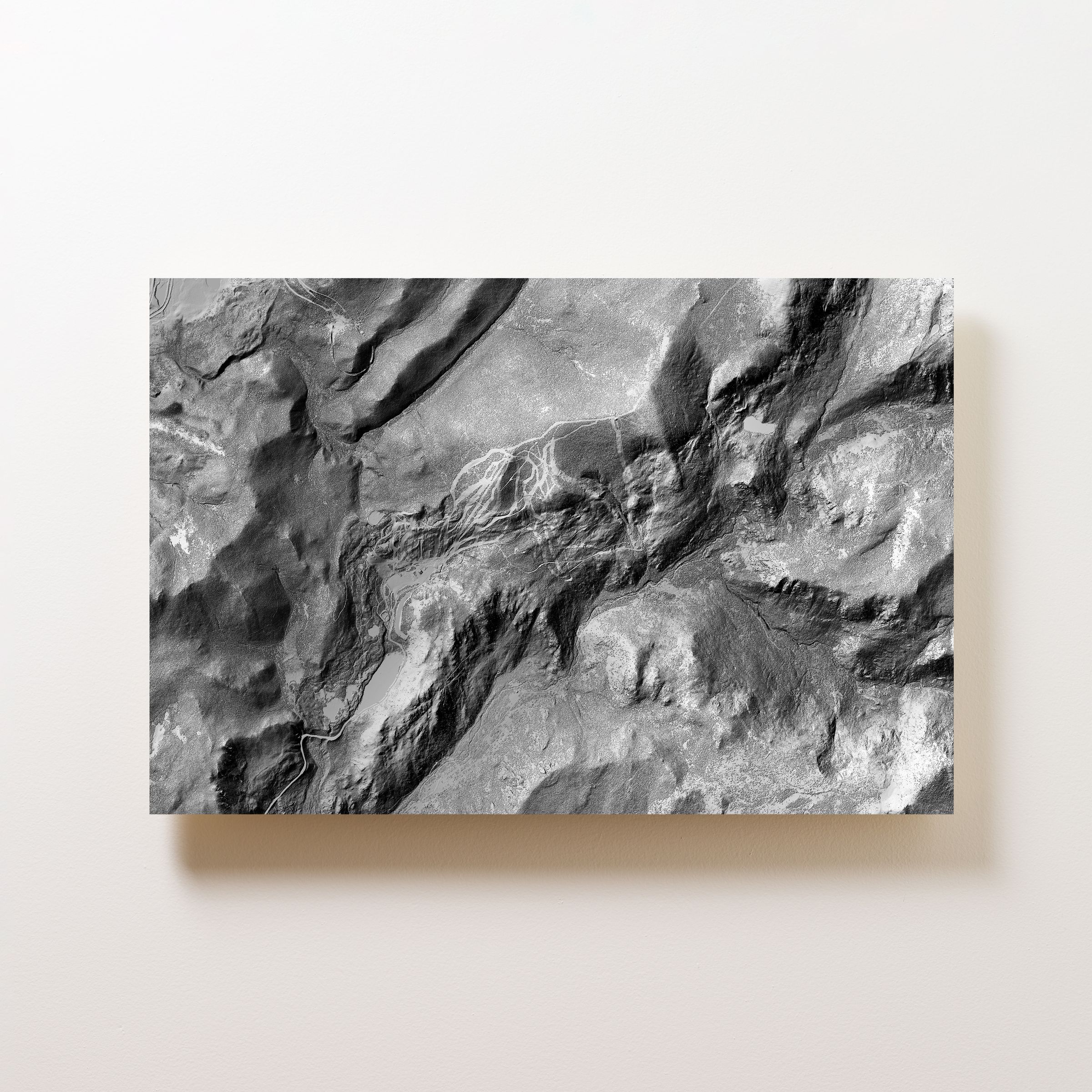 Eldora Mountain Map Art