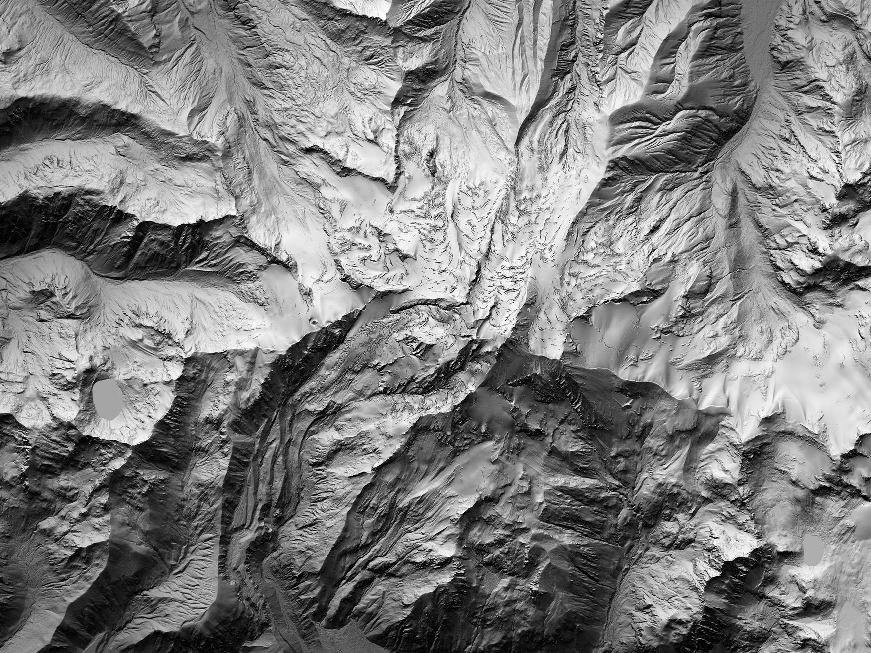 Glacier Peak Detail Map