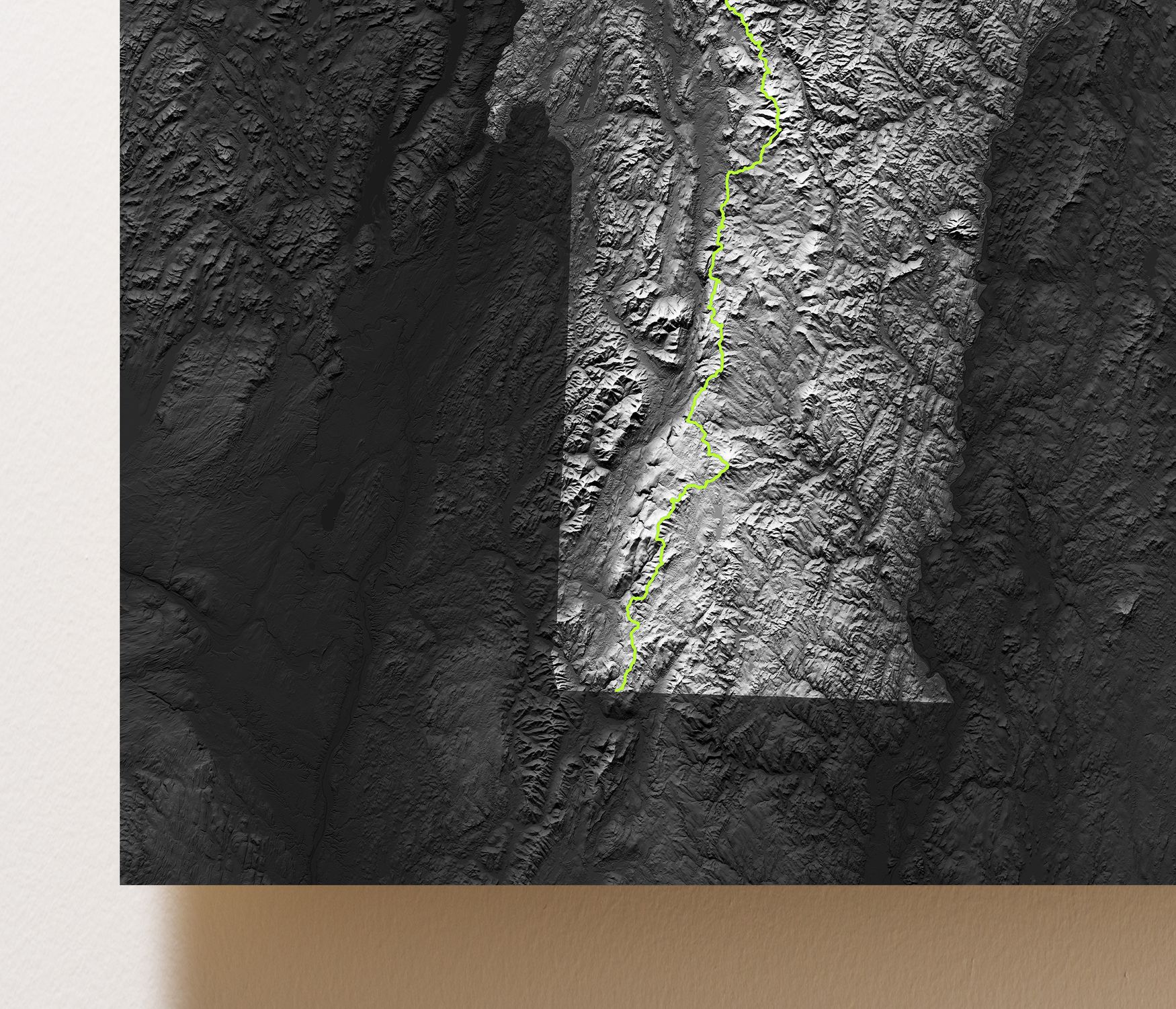 Long Trail Corner Map