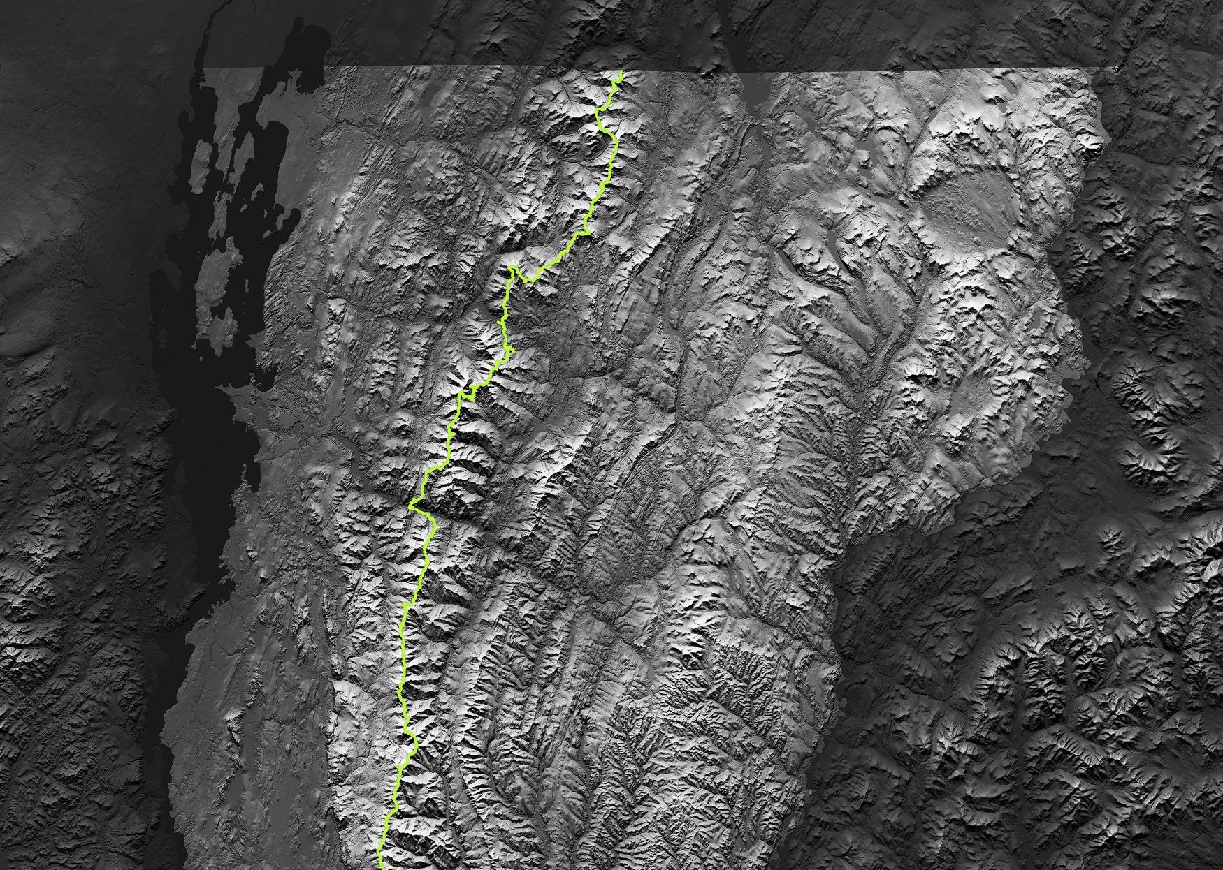 Long Trail Detail Map