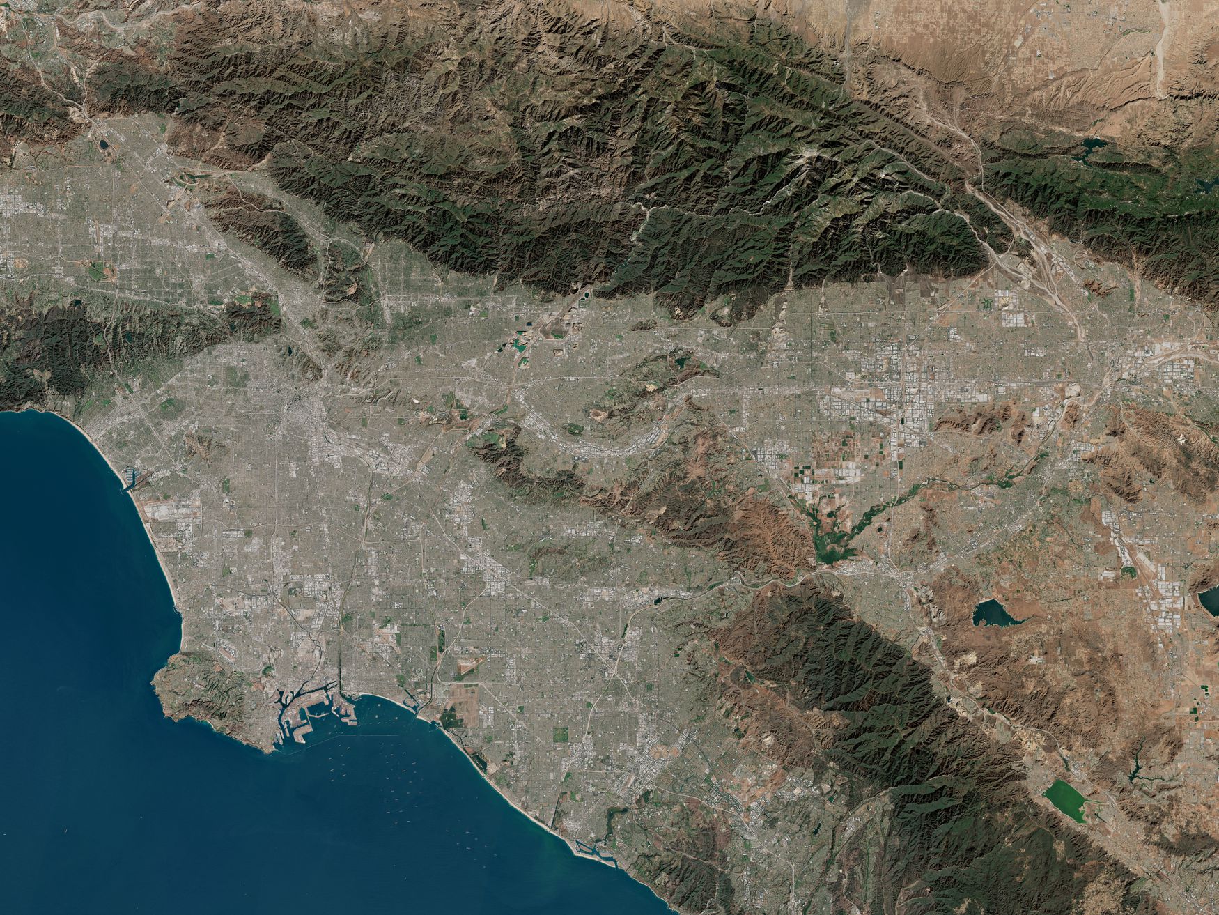 Los Angeles Detail Map