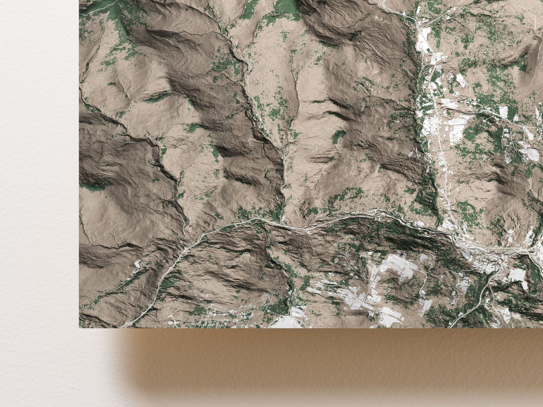 Mad River Valley Corner Map