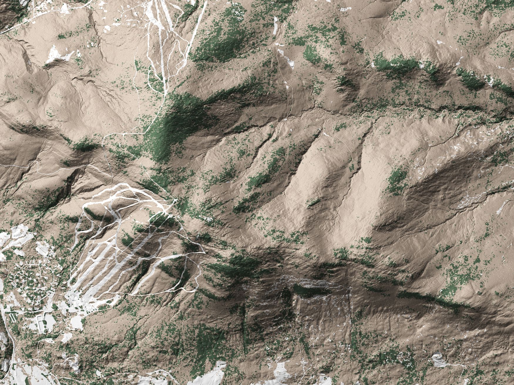 Magic Mountain Detail Map