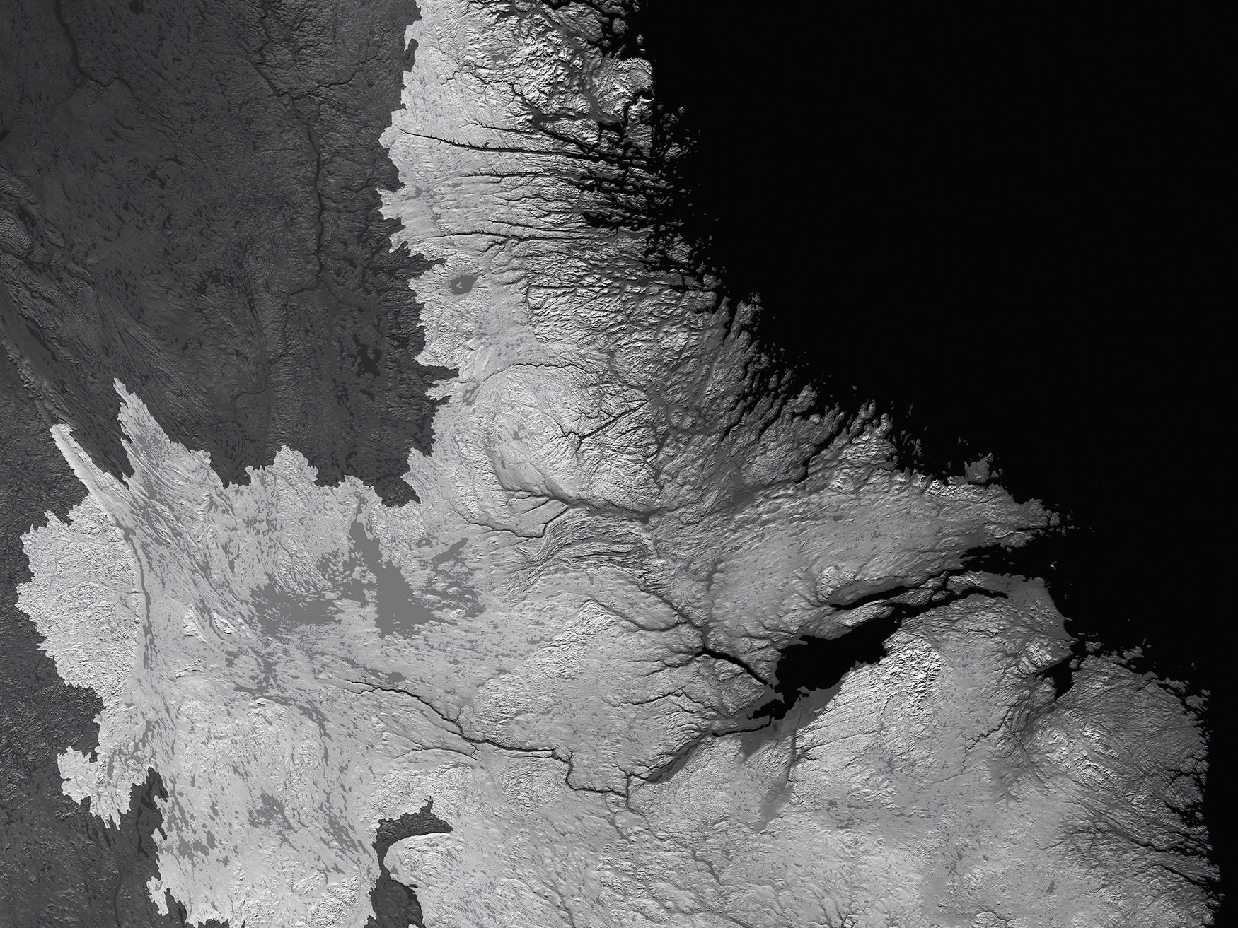 Newfoundland and Labrador Detail Map