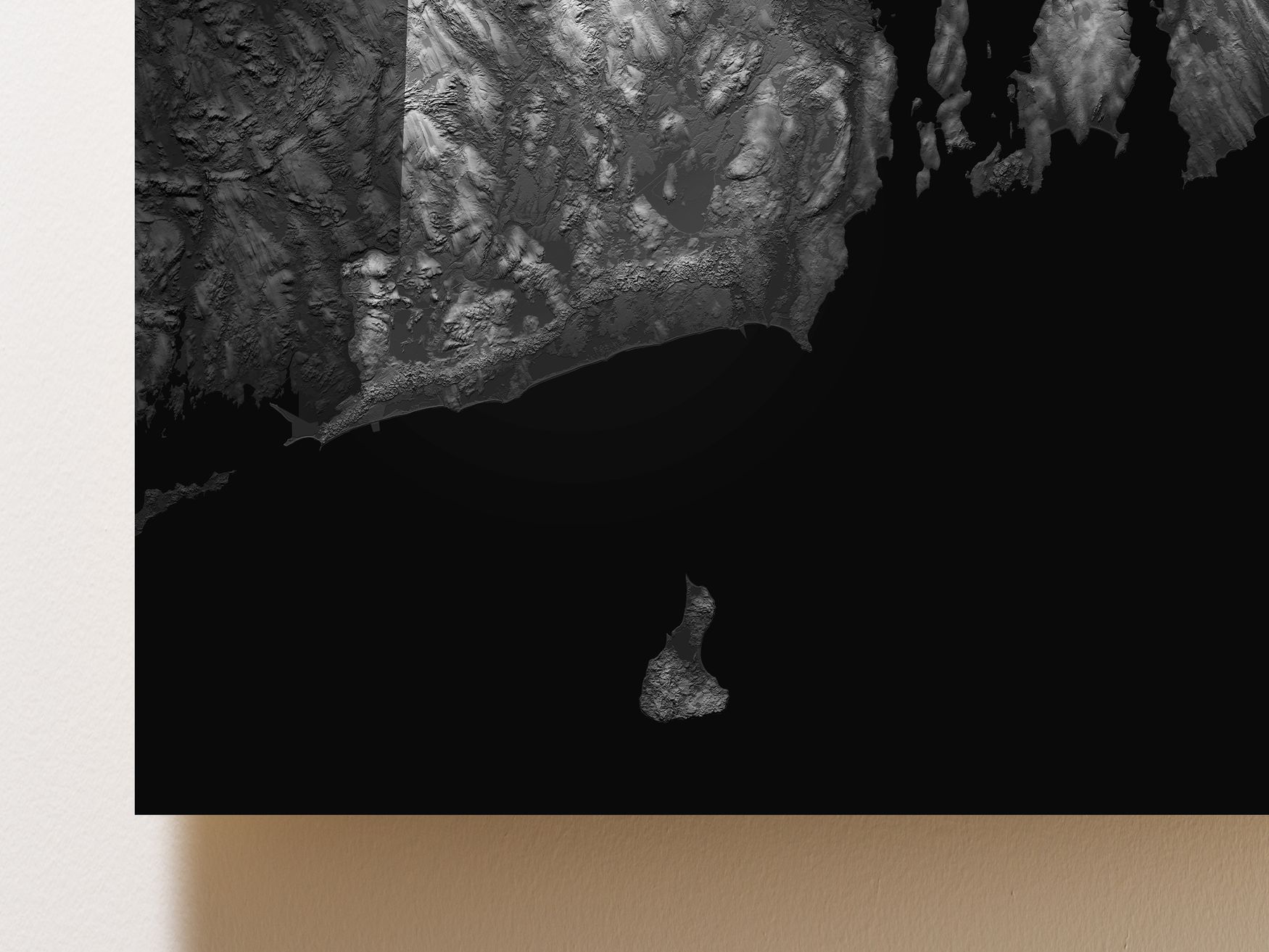 Rhode Island Corner Map