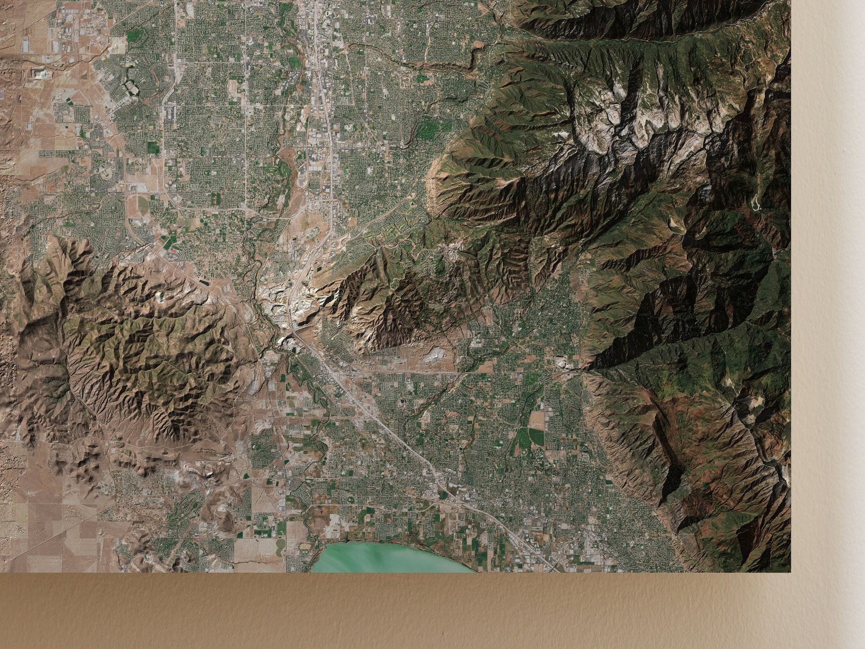 Salt Lake City Corner Map