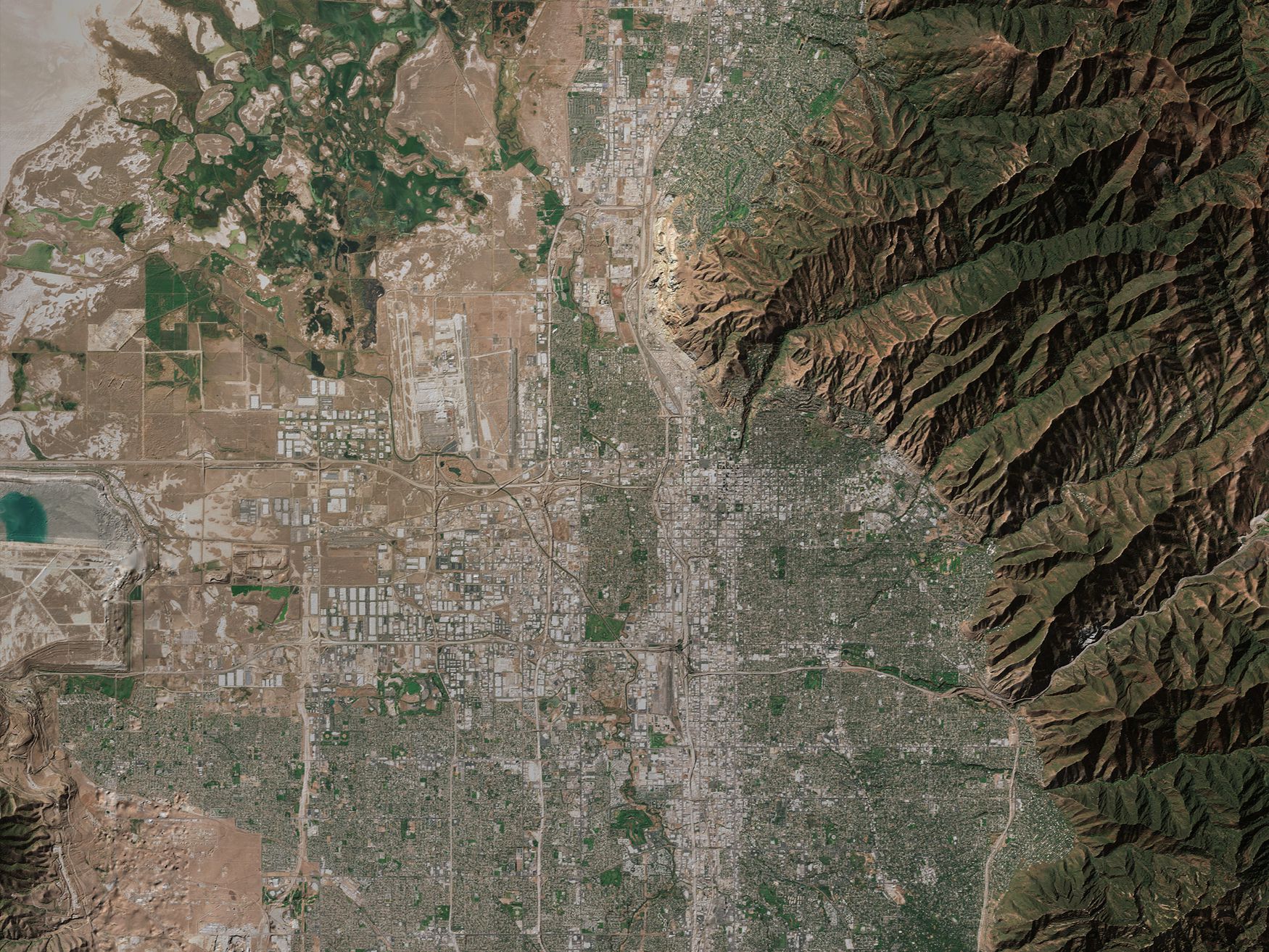 Salt Lake City Detail Map