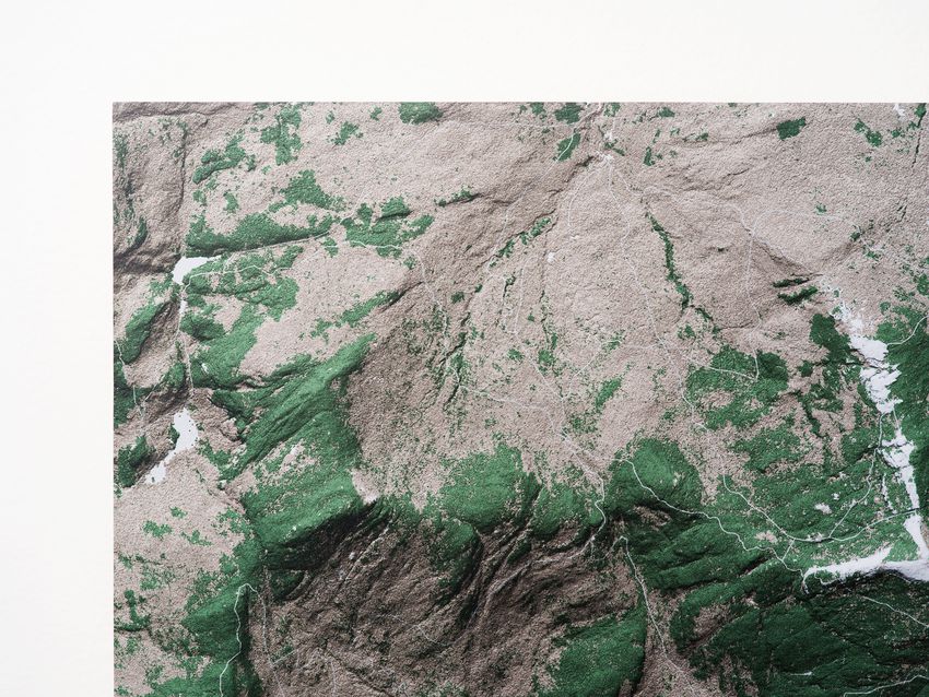 Ramble Maps Material Options